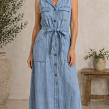 HAILEY - DENIM DRESS