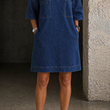VIVIANE - CASUAL DENIM DRESS