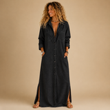 DELANA | CASUAL BUTTON DRESS