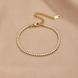 TENNIS BRACELET | GOLD JEWELLERY