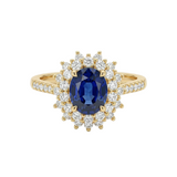 SAPPHIRE RING | GOLD JEWELLERY