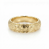 ANTIQUE FLOWER RING | GOLD JEWELLERY