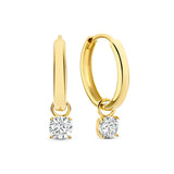 SET MOON STONE EARRINGS | WHITE GOLD JEWELLERY