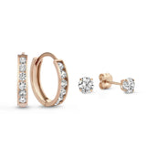 SET STONE EARRINGS | GOLD JEWELLERY