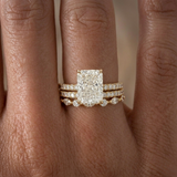 WEDDING RING SET | GOLD JEWELLERY