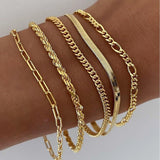 BRACELET SET | WHITE GOLD JEWELLERY