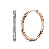 PAVÉ EARRINGS | GOLD JEWELLERY