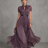 ASHLEY | ELEGANT CHIFFON MAXI DRESS