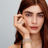 CUBAN MOISSANITE BRACELET | GOLD JEWELLERY