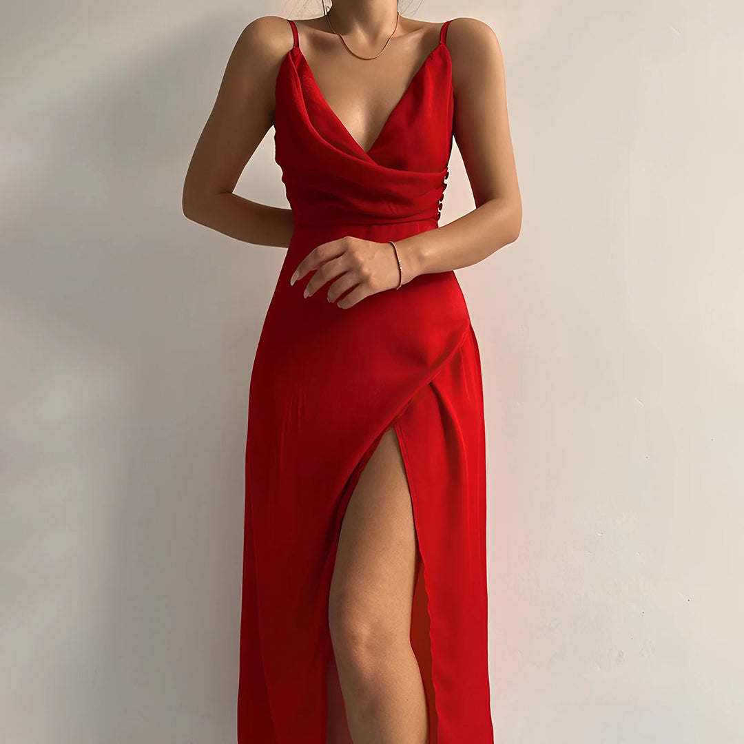 VICTORIA | ELEGANT SLIT DRESS