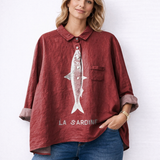 SOPHIE | MODERN LINEN SHIRT
