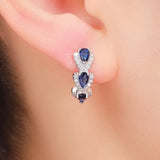 ROYAL SAPPHIRE EARRINGS