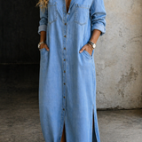 GENEVIÈVE - BUTTON DOWN DRESS