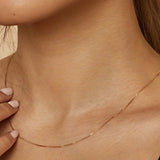 BOX NECKLACE | GOLD JEWELLERY