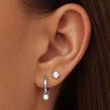 SET MOON STONE EARRINGS | WHITE GOLD JEWELLERY