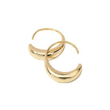 TEARDROP HOOP EARRINGS