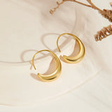 TEARDROP HOOP EARRINGS