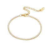 TENNIS BRACELET | GOLD JEWELLERY