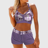 JANELLE | HIGH-WAISTED RIBBED BIKINI