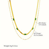DOUBLE LAYER RETRO NECKLACE | GOLD JEWELLERY