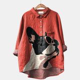 EVIE | MODERN LINEN SHIRT