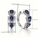 ROYAL SAPPHIRE EARRINGS