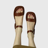 CÉLESTIA | LEATHER ORTHOPEDIC SANDALS
