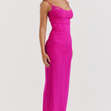 FABIENNE | ELEGANT SKY BLUE DRESS