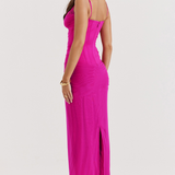 FABIENNE | ELEGANT SKY BLUE DRESS