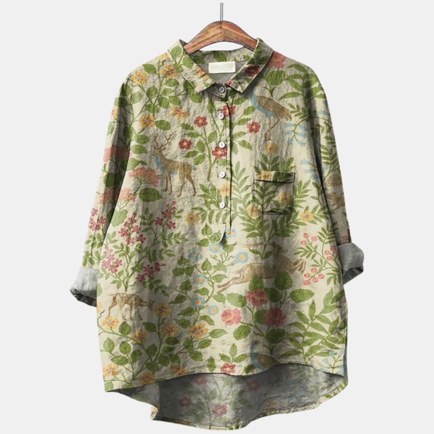 GEORGIA | MODERN LINEN SHIRT