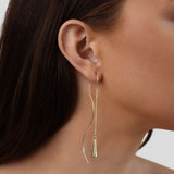 TEARDROP TASSEL EARRINGS