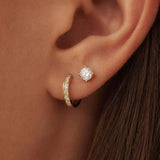 SET STONE EARRINGS | GOLD JEWELLERY