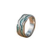 WAVE TURQUOISE RING | SILVER JEWELLERY