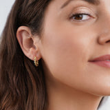 TWISTED EARRINGS | GOLD JEWELLERY