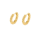 TWISTED EARRINGS | GOLD JEWELLERY
