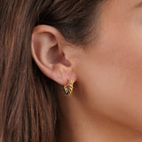 TWISTED EARRINGS | GOLD JEWELLERY