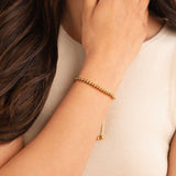 BEADED BRACELET | GOLD JEWELLERY
