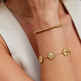 BEADED BRACELET | GOLD JEWELLERY