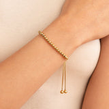 BEADED BRACELET | GOLD JEWELLERY