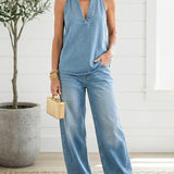 MADELINE - TWO-PIECE DENIM SET