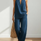 MADELINE - TWO-PIECE DENIM SET