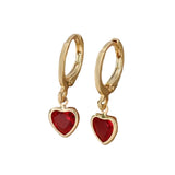 RUBY EARRINGS | GOLD JEWELLERY II