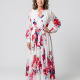 LILLIAN | LONG-SLEEVE FLORAL MAXI DRESS