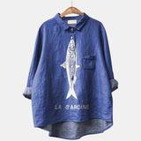 SOPHIE | MODERN LINEN SHIRT