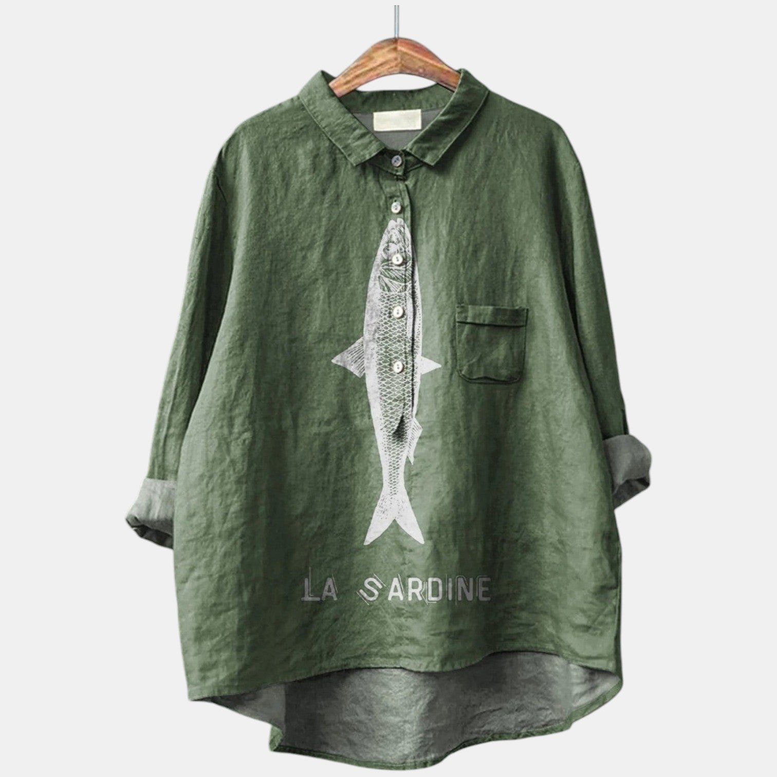 SOPHIE | MODERN LINEN SHIRT