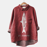 SOPHIE | MODERN LINEN SHIRT