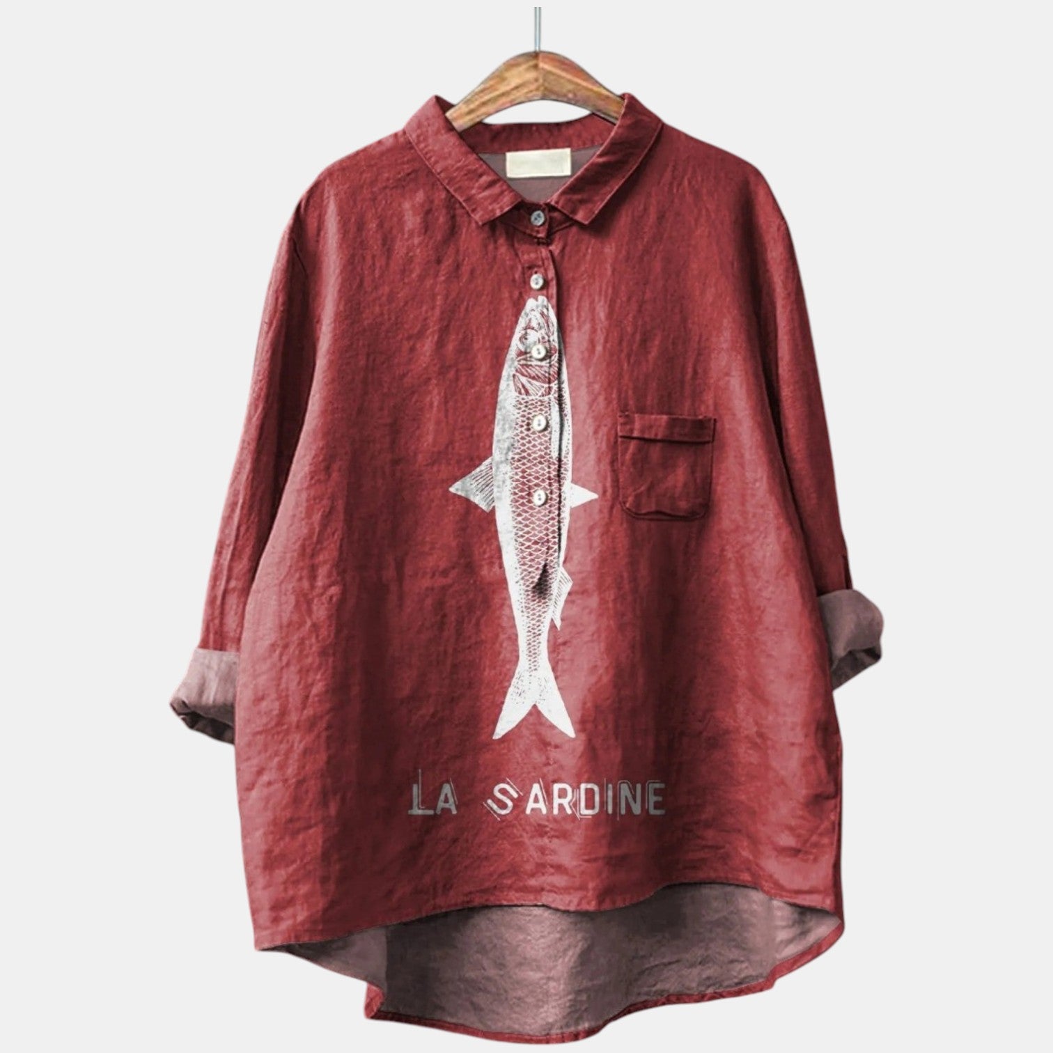 SOPHIE | MODERN LINEN SHIRT