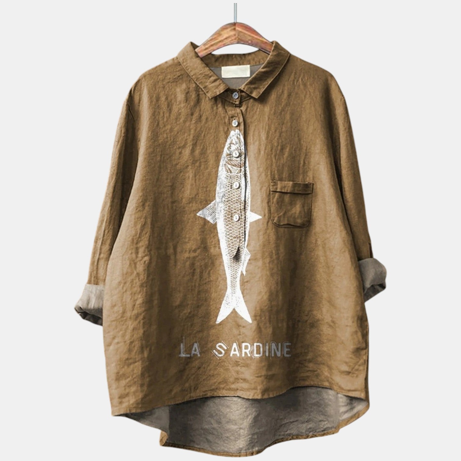 SOPHIE | MODERN LINEN SHIRT